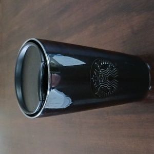 Starbucks 2019 Tumblr 12 fl ounces with lid mirrored gloss shiny serene ceramic